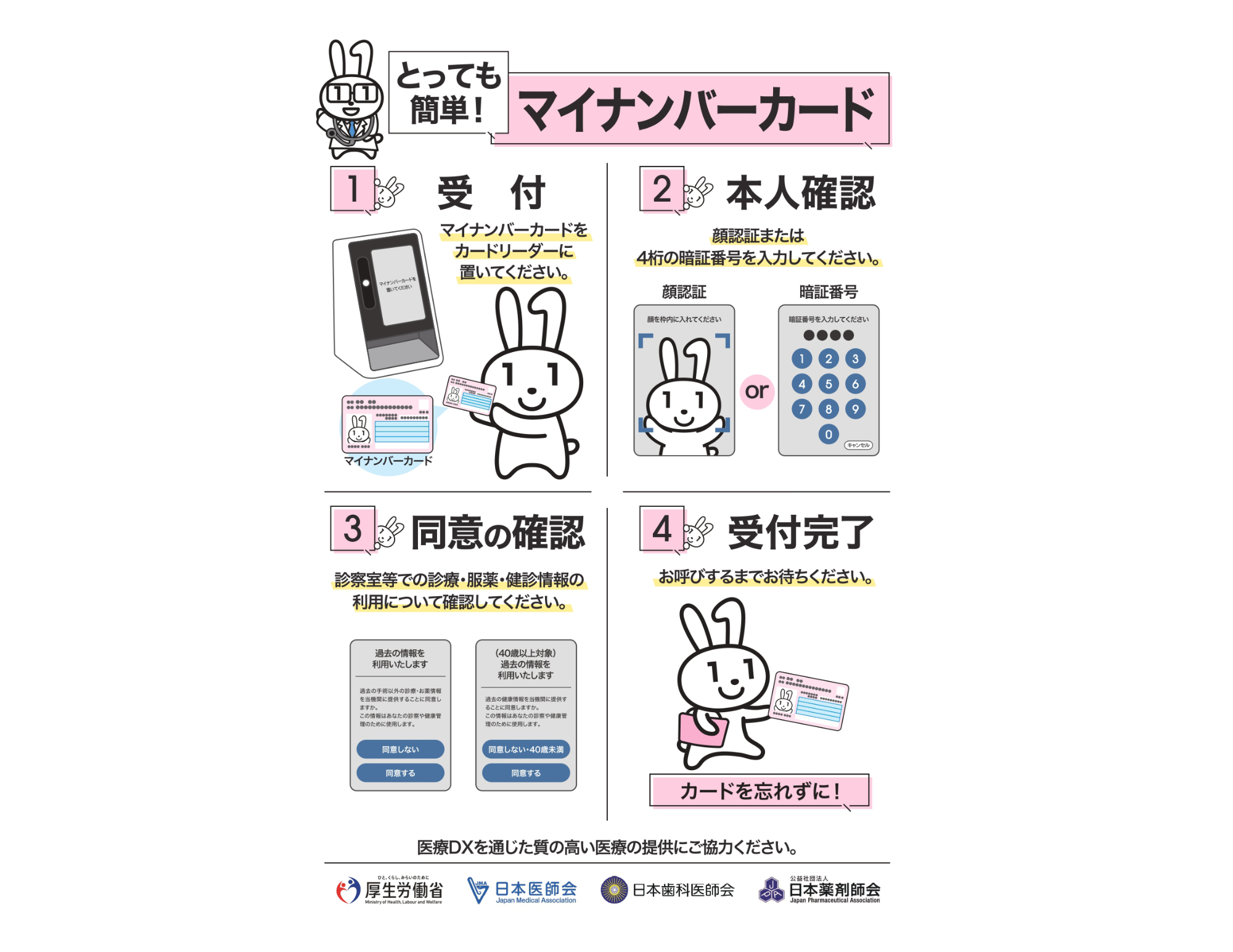 マイナ受付